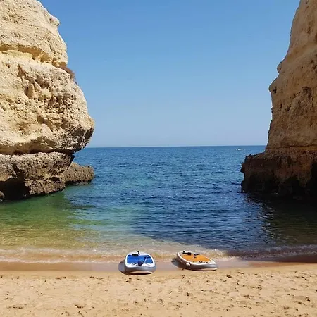 Albufeira, Sea And Old Town View *