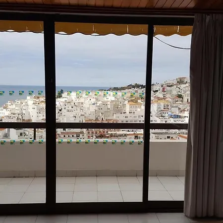 Albufeira, Sea And Old Town View