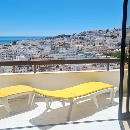Albufeira, Sea And Old Town View Apartment