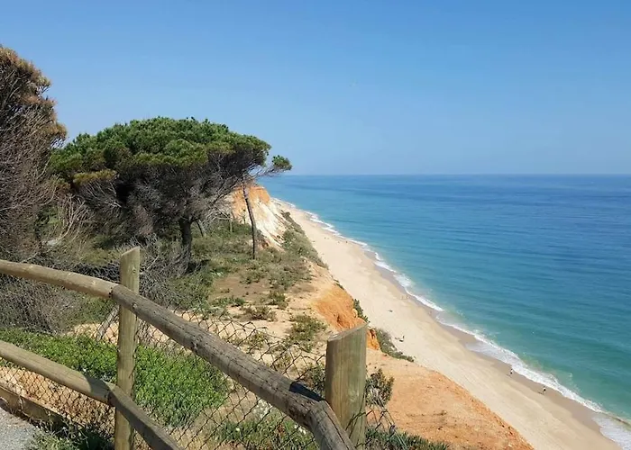 Albufeira, Sea And Old Town View