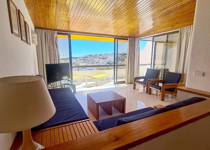 דירה Albufeira, Sea And Old Town View