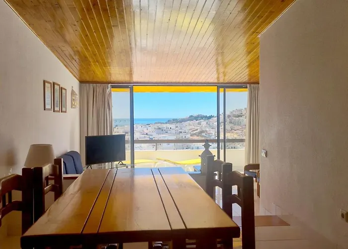 Albufeira, Sea And Old Town View *