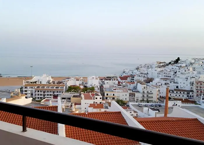 Albufeira, Sea And Old Town View *