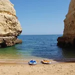 Albufeira, Sea And Old Town View *